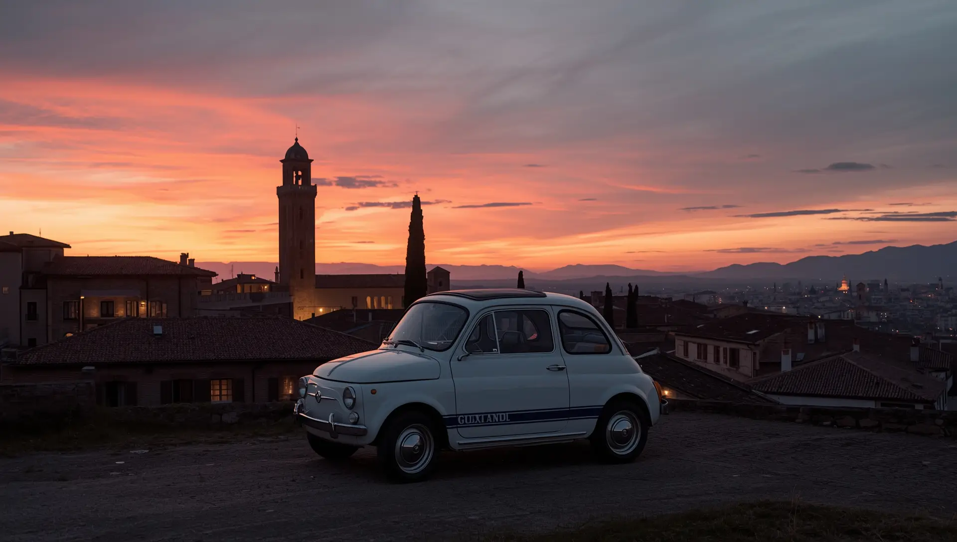 Strada costiera per escursione da Modena